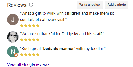 Google Reviews Lipsky